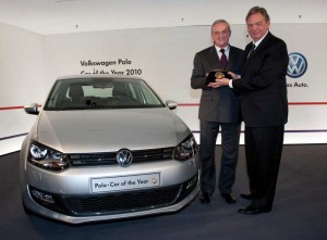 Der neue Polo ist “Car of The Year 2010”: Feierliche Preis-Verleihung in Wolfsburg