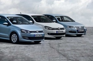 Die BlueMotion Modelle Golf, Polo und Passat (2009)