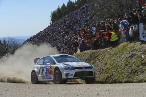 Spektakuläre Premiere im Polo R WRC