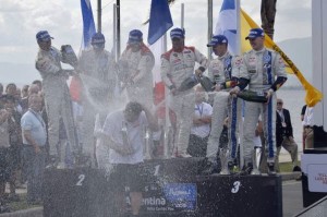 Julien Ingrassia (F), Sebastien Ogier (F), D. Elena, S. Loeb, Miikka Antilla (FIN), Jari Matti Latvala (FIN), WRC Rallye Argentina 2013