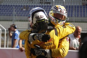 Tom Blomqvist (GB), Antonio Giovinazzi (I), Dallara Volkswagen 