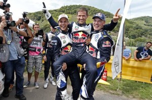 Andreas Mikkelsen, Sébastien Ogier, Jari-Matti Latvala