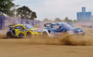 Tanner Foust (USA), Scott Speed (USA), Volkswagen Beetle GRC 