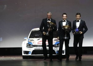 Dr. Heinz-Jakob Neußer, Julien Ingrassia, Sébastien Ogier 