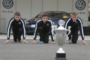 Jordan Lee Pepper (ZA), Kelvin van der Linde (ZA), Kasper H. Jensen (DK), Volkswagen Scirocco R-Cup